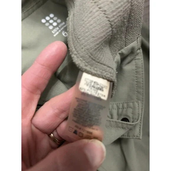 Title Nine Capri Pants Womens  Hiking Y2K Grunge Military Outdoor Crop 6 green - Picture 4 of 7